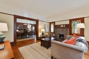 6020 Harwood Ave - Living Room/Dining Room